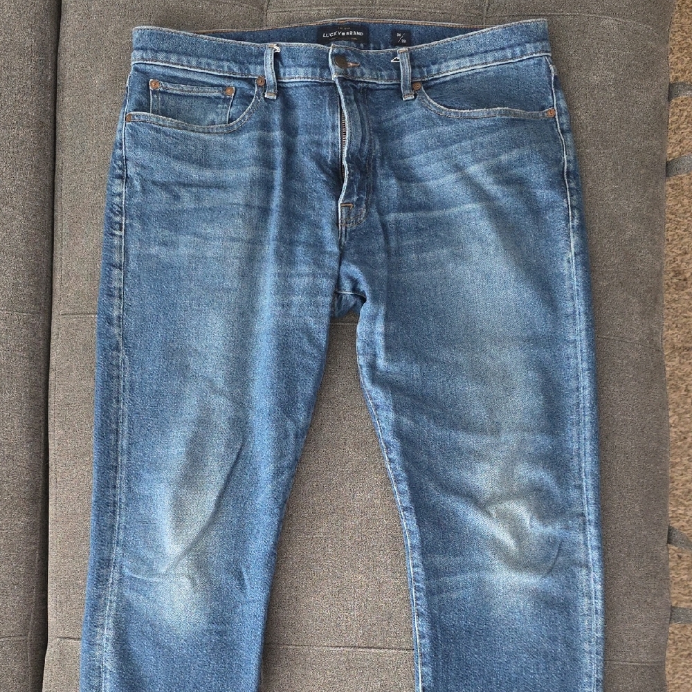 Lucky Brand Men's Slim Jeans in Classic Blue